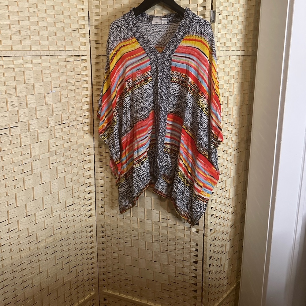 Colorful Chevron Women's Blouse